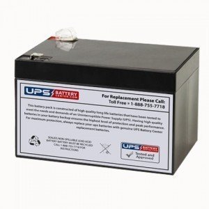 UPS Emergency Lighting Battery 12V 14Ah Generator Battery With F3 Terminals  - TLV12140GEN-S - Sealed Weize Battery