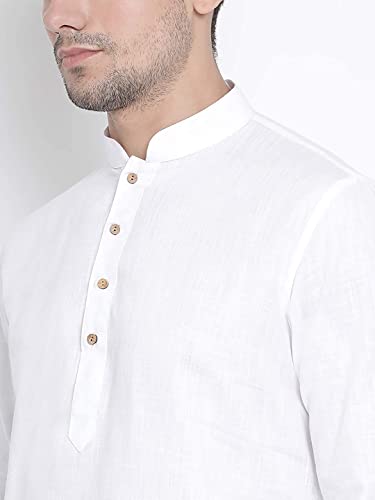 Image of Royal Kurta Mens Cotton Long Kurta Pyjama Set