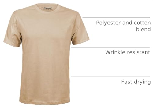 Image of Kingsted T-Shirts for Men Pack - Royally Comfortable - Super Soft Premium Fabric - Well-Crafted Classic Tee