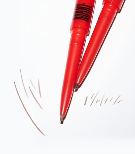 Image of MAKE Beauty Nano Brow, Micro Eyebrow Pencil. Long-Lasting Smudgeproof Eye Brow Makeup for Hairlike Lines. Precision Liner for Natural-Looking Eyebrows - Shade, Soft Black