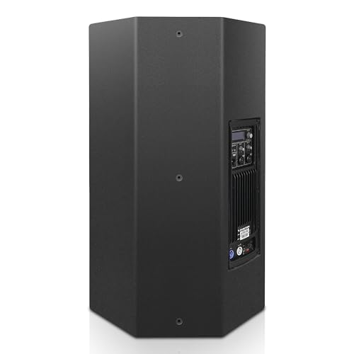 Image of Sound Town CARME Series 15 inch 2-Way Powered Professional PA DJ Speaker, Black with Onboard DSP, Birch Plywood for Installations, Live Sound, Karaoke, Bar, Church