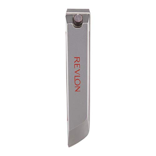 Revlon Salon Pro Toenail Clipper, Stainless Steel Non-Corrosive Straight Blade Nail Cutter