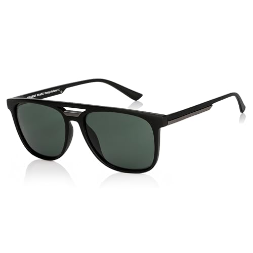 VINCENT CHASE EYEWEAR Unisex Adult Square Polarization Sunglasses
