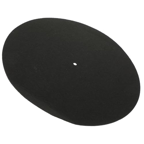 TOGEVAL Vinyl Record Mat Record Player Mat 295mm Turntable Mat Felt Slip Mat Non-slip Record Pad for Scratch- Play