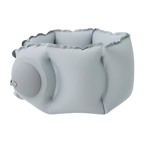 圧縮膨張式U字型インフレータブル枕軽量ネック保護旅行用枕ネックレスト省スペースネックピローオフィス(Grey)