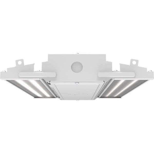 Image of Lithonia Lighting Compact Pro LED High Bay Light, Ceiling Lighting Fixture, Adjustable 12000 /15000 /18000 Lumens, Selectable 4000K /5000K, MVOLT 120-277V (CPHB ALO13 MVOLT SWW9 80CRI DWH)