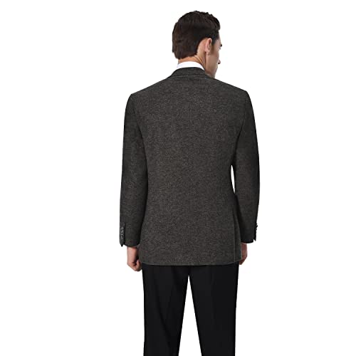 Image of AMY ZHU Men's Blazer Classic Fit Stretch Sport Coat 2 Button Suit Jacket for Office Business,Regular & Big and Tall