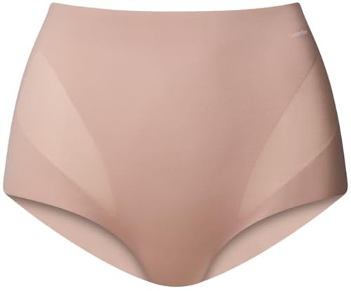 Calvin Klein Culotte Gainante Femme Brief Très Sculptante, Beige (Cedar), M