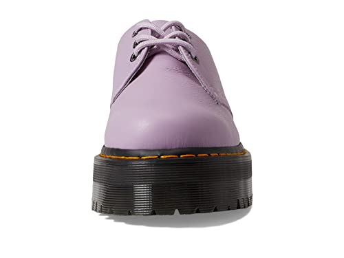 Image of Dr. Martens Womens 1461 Quad Smooth Leather Platform Shoes