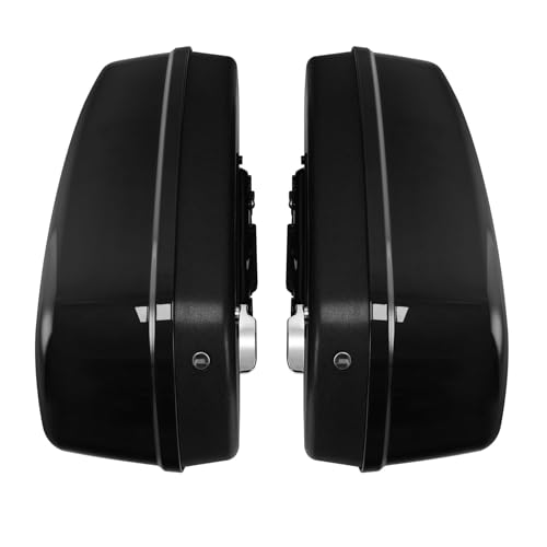 Saddlebag Saddle Bags Fit For Harley Street Bob Low Rider S ST FXLRS FXLRST Gloss Black miniatura 4