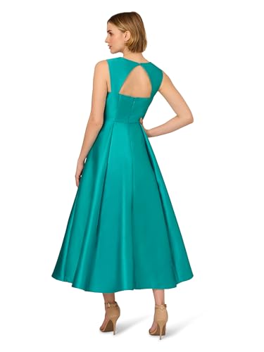 Image of Adrianna Papell Women's Sweetheart Mikado Ankle Dress
