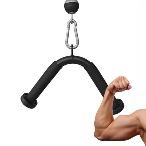 Genérico Accesorio para Máquina de Poleas,Mango en V para Entrenamiento de Fuerza de Espalda | Asa para Remo y Jalón Dorsal Entrenamiento Fitness en Hogar Genérico Accesorio para Máquina de Poleas,Mango en V para Entrenamiento de Fuerza de Espalda | Asa para Remo y Jalón Dorsal Entrenamiento Fitness en Hogar