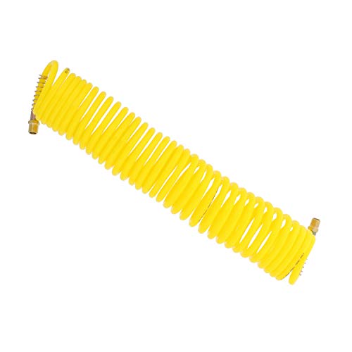 Abn Recoil Hose, 1/4In X 25Ft – Portable Polyurethane Coil Hose For Air Compressor, Nailer, Sprayer, Staple Gun #TOP1