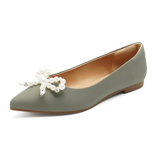 Image of FUNKYMONKEY Women's Classic Ballet Flats Casual Comfort Slip On Flats Shoes