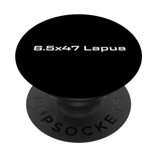 Munición Lapua 6.5x47: caza, tiro de precisión, 6.5x47 Lapua PopSockets PopGrip Intercambiable Munición Lapua 6.5x47: caza, tiro de precisión, 6.5x47 Lapua PopSockets PopGrip Intercambiable