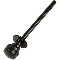 Amig - Pasador de Bloqueo para Ventanas Correderas de Madera o Aluminio Mod.40 | Válido para Asegurar Persianas | Cierre de Seguridad de Zamak Acabado en Negro | Medidas: Ø 30 x 152 mm