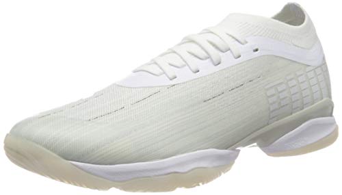 PUMA Adrenalite 1.1, Botas de Fútbol Unisex Adulto, Blanco White/Glacier Gray, 42 EU