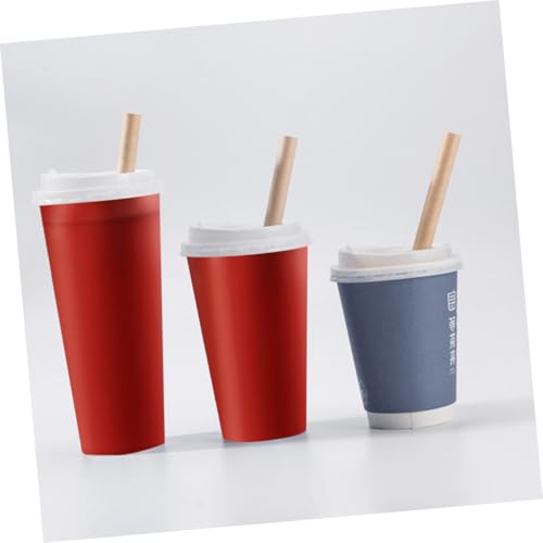 VALICLUD Pitillos Desechables de Papel 20 cm Pack 100 miniatura 5