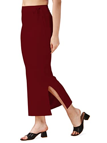 Image of Mehrang Microfiber Saree Shapewear Petticoat for Women, Cotton Blended Shape Wear Dress for Saree