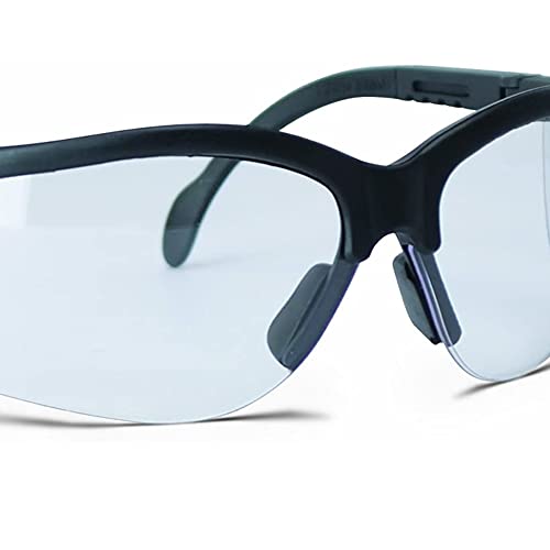 Image of Walker's Sport High-Grade Polycarbonate Lenses Half Frame Soft Rubber Nose Piece Adjustable Safety Shooting Glasses