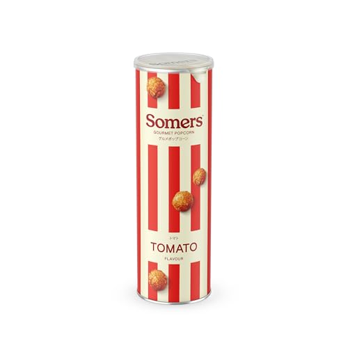 Somers Gourmet Popcorn – Tomato Flavour | Seriously Different | Tangy & Bold Snack | 70g (Pack of 6)