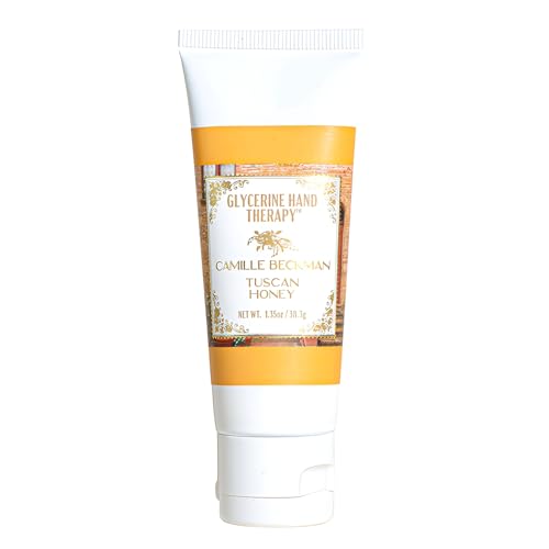 Camille Beckman Glycerine Hand Therapy Cream, Tuscan Honey, 1.35 oz