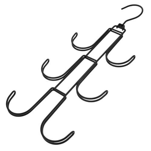 FONDOTIN Foldable Hangers for Travel Rotating Handbag Hanger Belt Hanger Organizer Scarf Hanger