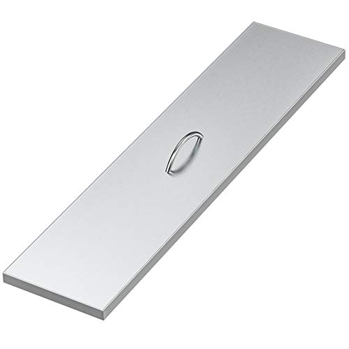 Stanbroil Fire Pit Lid for 36x6 Burner Pan, Stainless Steel