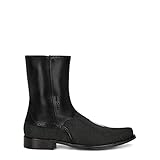 FRANCO CUADRA Men's Dress Boots in Genuine Stingray Leather Black, 827MTTS, Size 10.5