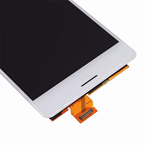 Image of LCD Screen Display with Digitizer Touch Panel Without Bezel Frame Compatible with Sony Xperia X PerCompatible withmance F8131 F8132(White)