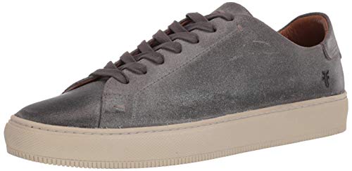 Frye Men's Astor Low Lace Sneaker, Charcoal, 7 M US