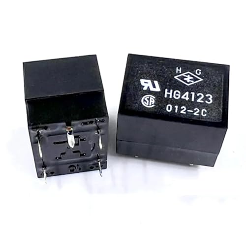 Relais HG4123-012-2C 12VDC à 5 broches pour circuit imprimé