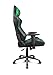 Drift DR150BG - Silla Gaming Profesional, (Poilipiel Alta Calidad, Ergonómica), Color Negro/Verde