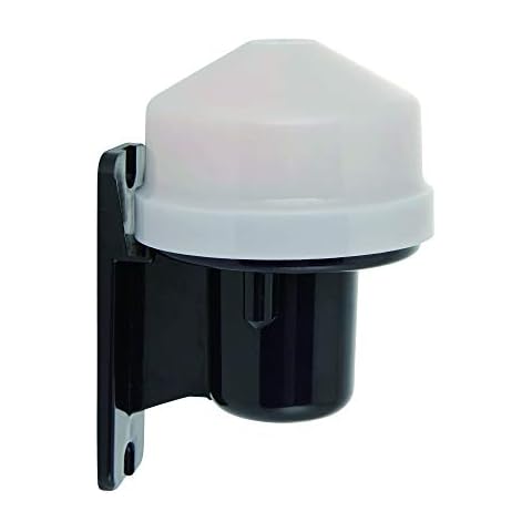 Electronic Dusk to Dawn Photocell Sensor Outdoor Weatherproof Light Switch IP44 Rated Cover