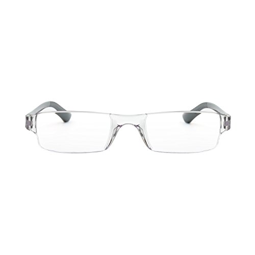Image of Enlite(Model 001) Reading Glasses | One Piece Transparent Front | Scratch Resistance Coated | Available with attractive Case | Ideal for Near Vision | Power Range + 1.00D to +4.00D (0.50 step) | Available in Gold & Silver colour