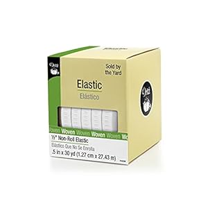 Dritz Flach Nicht-Rollendes Gummiband 1/2inx30yd