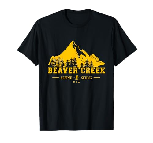 Beaver Creek Colorado USA Esquí Alpino Souvenir Camiseta