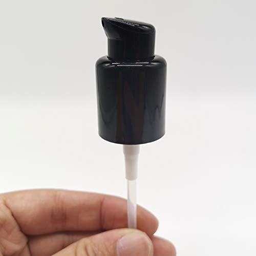 Tihood 10Pcs Replacement Foundation Pump Black Plastic Cosmetic Liquid Foundation Makeup Pump Replacement Tool #TOP5