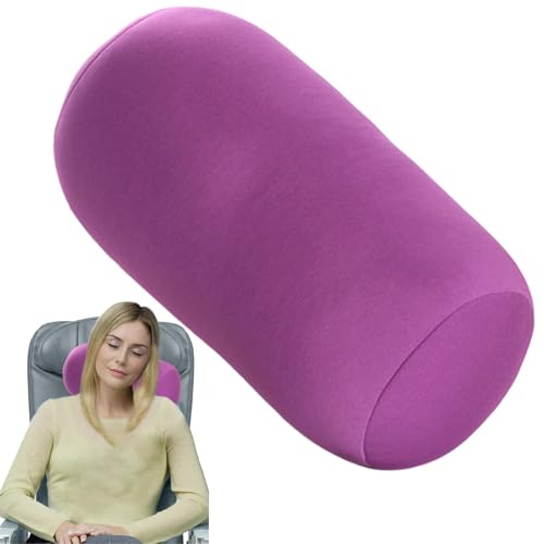 CGACCSD Rouleau De Soutien Cervical - Oreiller De Voyage en Microbilles Coussin Doux Et Relaxant | Microbilles Coussin De Dos Rouleau Coussin Voyage Maison Sommeil Soutien du Cou Confortable