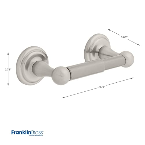 Franklin Brass Jamestown Toilet Paper Holder, Brushed Nickel, Bathroom Accessories, 9008Sn #TOP4