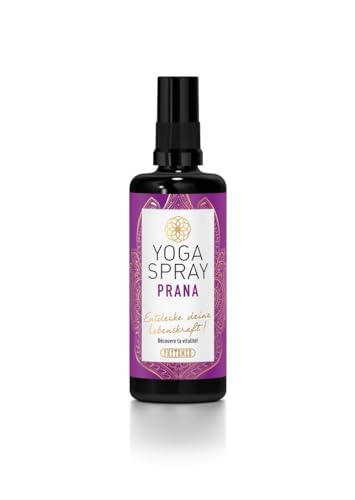 PHYTOMED | Yoga Spray PRANA | 3 in 1 Aura-, Raum- & Yogamattenspray | 100% reine & natürliche ätherische Öle | 100ml | Reinigend | Warmer entspannender Duft | Made in Switzerland