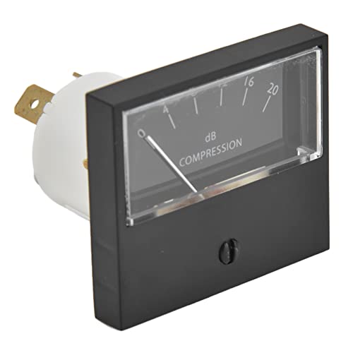 High Accuracy LED VU Meter, Antistatic DB Tier Meter for DIY Recording Studio Home, Small Lightweight with Clear Display