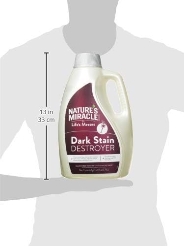Nature's Miracle Dark Stain Destroyer, Designed for Life's Messes, 128 Fluid Ounce