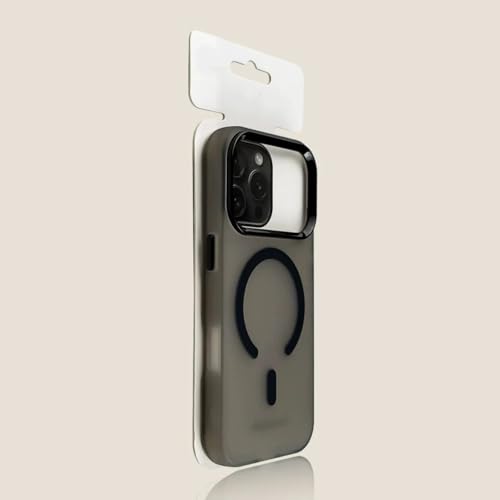 Coque iPhone 11 Pro Max antichoc transparente noire mate, charge sans fil Qi