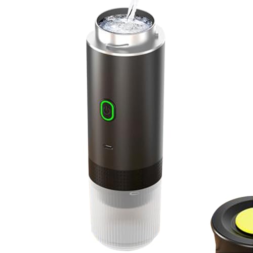 Máquina de café de viaje, cafetera portátil, cafetera eléctrica, dispositivo profesional, herramienta de extracción recargable para RV, senderismo, casa
