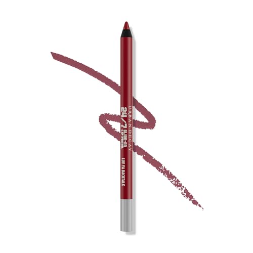 Urban Decay 24/7 Glide-On Waterproof Lip Pencil, Smudge-Proof, Longwearing Lip Liner, Smooth & Creamy Colors, Moisturizing Formula with Vitamin E, Prevents Lip Color from Feathering - 0.04 oz
