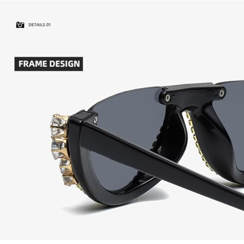 Lunettes de soleil œil de chat diamant pour protéger vos yeux avec style