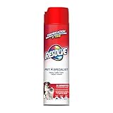 Resolve Pet Specialist Heavy Traffic Foam, Carpet Cleaner, Pet Stain and Odor Remover, 22oz