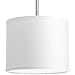 Progress Lighting P8828-39 Transitional Drum Shade from Markor Collection in Bronze/Dark Finish, 10", Crimson