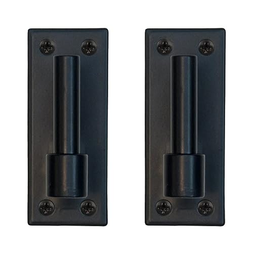 Stainless Steel Traditional Plate Mount Pintel- Pair W 3/4